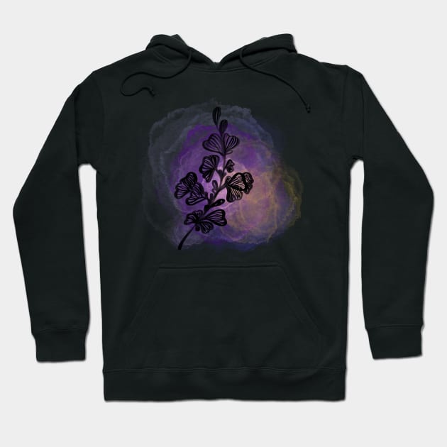 space watercolor Hoodie by pimkie